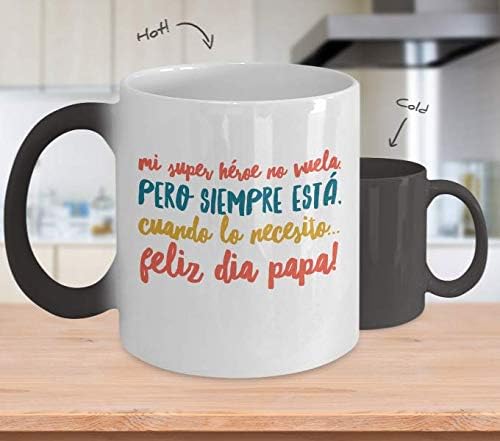 Regalo para Papa Taza de Café Padre Vaso, taza de café divertidas, tazas personalizadas, taza de café inspiradoras, taza con mensajes positivos.