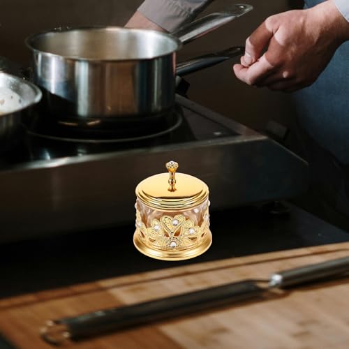 Tarro de vidrio con tapa para conservar condimentos libres de humedad 8