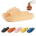 TT Global Chaussures de Plage Femmes Hommes Claquettes de Douche Chaussons Antidérapantes Maison Pantoufles Piscine Salle de Bain Sliper Unisex Usage Intérieur Extérieur Pantoufles À Semelles Épaisses
