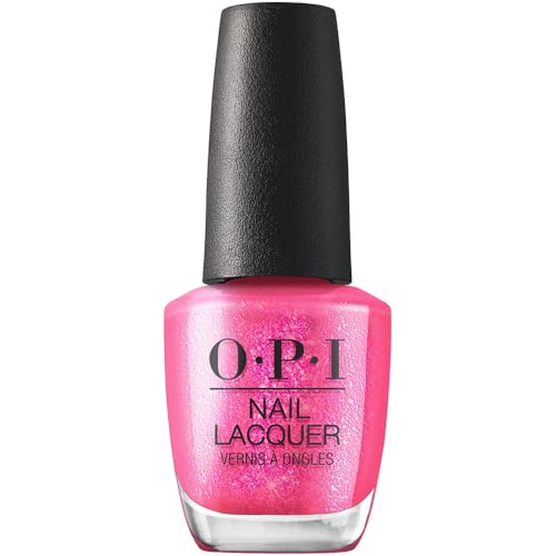 OPI Nail Lacquer Nail Polish | Opaque Dark Pink Shimmer Chip Resi...