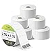 Inateck Étiquette Thermique d’Expédition, 2 1/4 pouces x 1 1/4 pouce, Étanche, Sans BPA/BPS, 1 500 Etiquettes x 6 Rouleaux