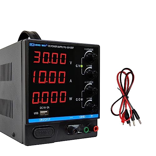LWLONGWEI DC Power Supply Variable,30V 10A...