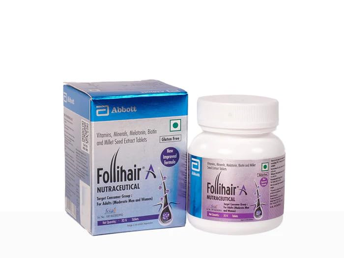 Follihair A – Strip of 30 Tablets Follihair A – Strip of 30 Tablets