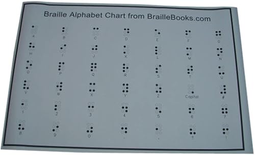The Braille Store Braille Alphabet Chart Poster