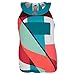 adidas Kids Girl's Adizero Tank Top (Little Kids/Big Kids) Shock Green/Shock Red LG (14 Big Kids)