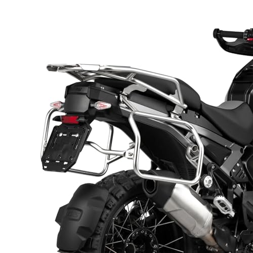 Soportes de maletas para viajar en ruta overland con la BMW R1300GS de Lone Rider 3