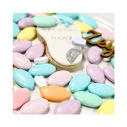 Generic - DRAGÉES CHOCOLAT PASTEL 500G COLORÉ
