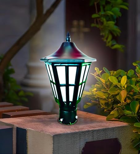 Image of BrighLyt Outdoor Gate Light & Garden Lamp - Waterproof LED Pillar Light for Main Entrance, Balcony & Pathway (GL09, Pack of 1)