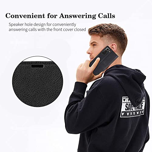 Custodia per Xiaomi Redmi 10C in Pelle, Folio