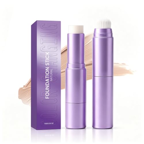 Face Color Love Changing Foundation Stick, 2-in-1 Foundation Stick