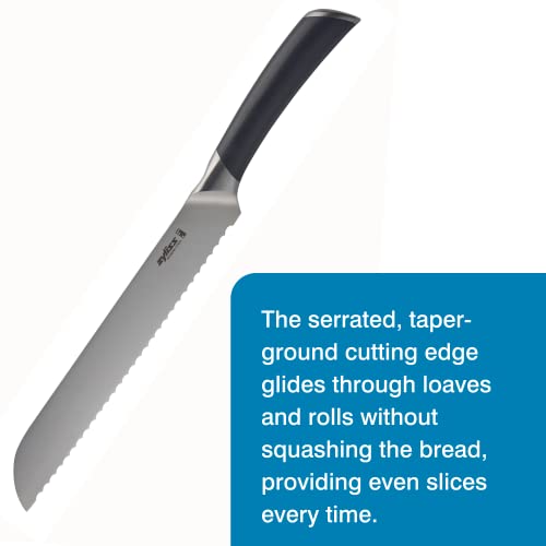 Zyliss Comfort Pro Bread Knife, 20cm/8in, Sharp Serrated Forged German Stainless Steel, 25 Year Guarantee - Image 6