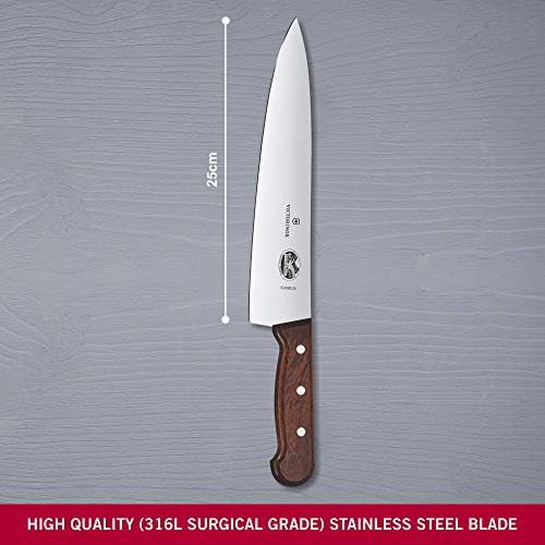 Victorinox Wood Collection 10" Chef's Knife, Rosewood - Thumbnail 2