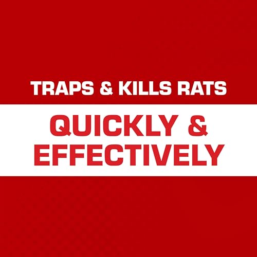 Image of Tomcat Secure-Kill Rat Trap, 1 Trap | Features Aggressive Secure Catch Design to Trap and Kill Rats