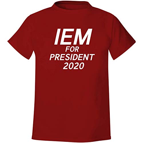 Iem For President 2020 - Men's Soft & Comfortable T-Shirt, Red, XX-Large
