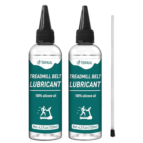 1DFAUL Treadmill Lubricant for Belt, 250ml Silicone Treadmill Oil Belt Lubricant High Temperature Resistance, Reduces Friction, Noise & Wear, Suitable for Various Treadmills Models