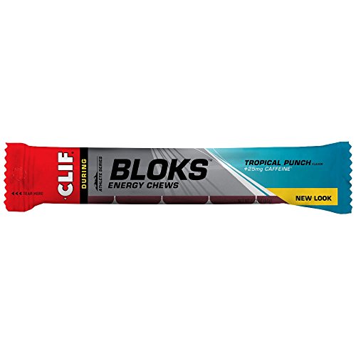 (18x Tropical Punch (with caffeine)) - Clif @ WOWOOO SHOT BLOKS : Energy Chews : Different Flavours