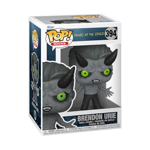 Funko Pop! Rocks: Panic at The Disco - Brendon Urie - (Demon) - Panic! at The Disco - Figurine en Vinyle à Collectionner - Idée de Cadeau - Produits Officiels - Jouets pour Les Enfants et Adultes