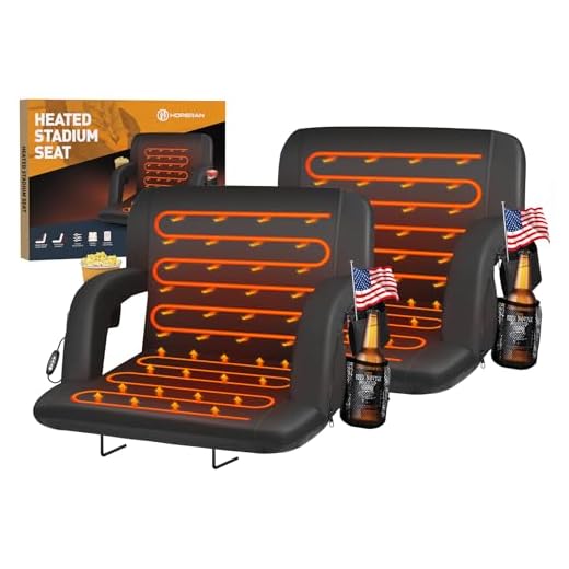 HOPERAN Heated Stadium Seats for Comfort