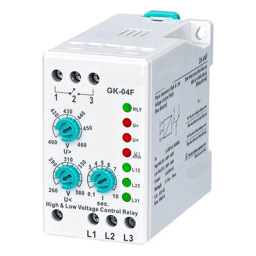 Relais GK-04F tension défaillance de phase séquence 3x380V