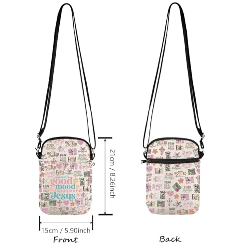 Lywjyb Birdgot Christian Crossbody Bag Faith Gift Christian Religious Gift Religious Believer Gift Catholic Gift2