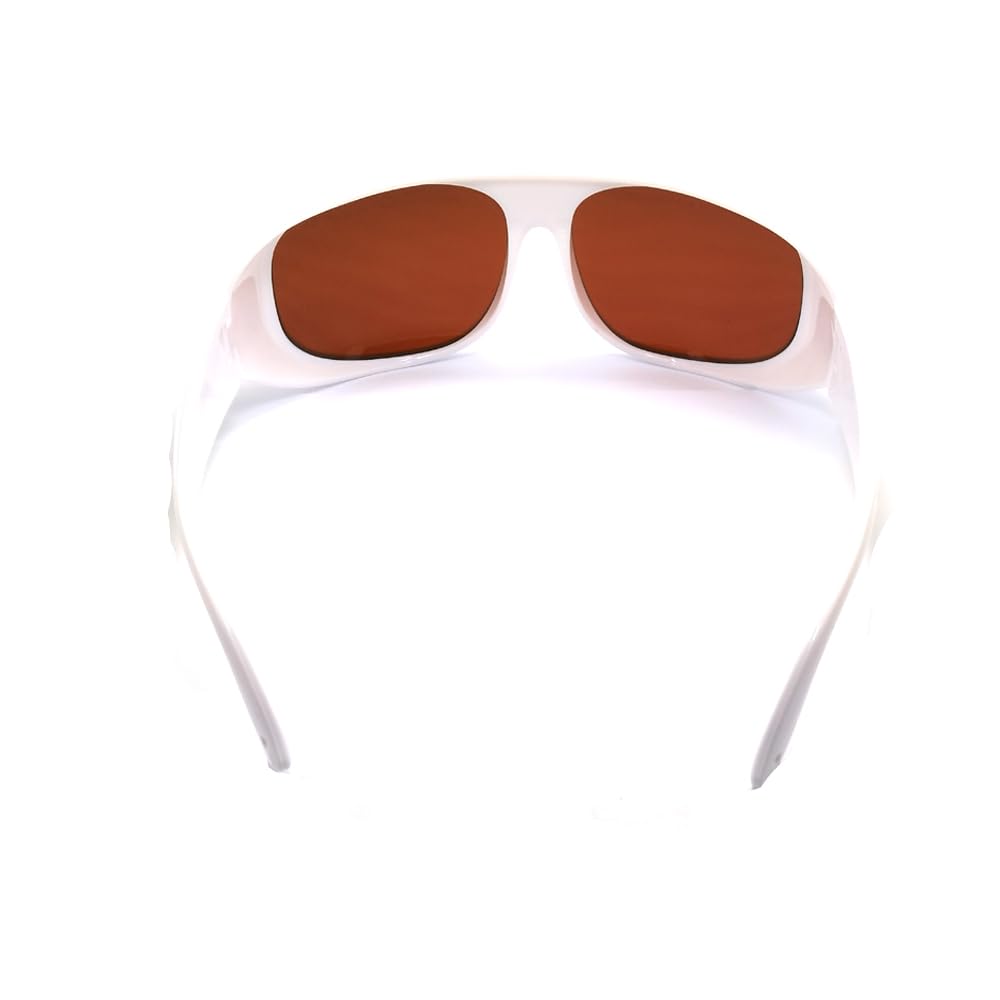 Gafas protectoras láser infrarrojas de 180-532 nm y 900-1080 nm, 532 nm y 1064 nm O.D 5+ 52#, protección láser YAG y KTP Q-Switched