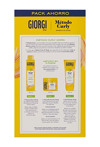 Miniatura 3 de Giorgi Line - Pack Kit de Iniciación al Método Curly - Incluye 3 Pasos