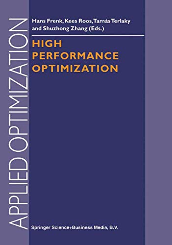 High Performance Optimization: 33 (Applied Optimization) view 2