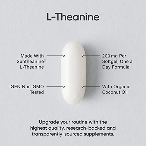 image for Sports Research Double Strength L-Theanine Supplement - Suntheanine So