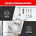 Instant Read Meat Thermometer, Olivivi Waterproof Ultra Fast LCD Cooking Thermometer, Digital Food Thermometer for Kitchen, Outdoor Cooking, BBQ, Candy, Milk, and Grill (red)