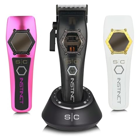 Stylecraft Instinct Metal Edition Hair Clipper Professional IN2 Vector Motor with Intuitive Torque Control Cover