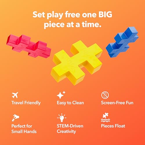 Image of PLUS PLUS Big Bunny Tube - 15 Piece Large Building Blocks for Toddlers