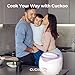 CUCKOO Basic Rice Cooker 6-Cup Uncooked / 12-Cup Cooked, Versatile Rice Maker with Non-Stick Inner Pot, Easy to Use, Auto Keep Warm, White/Purple (CR-0671V)