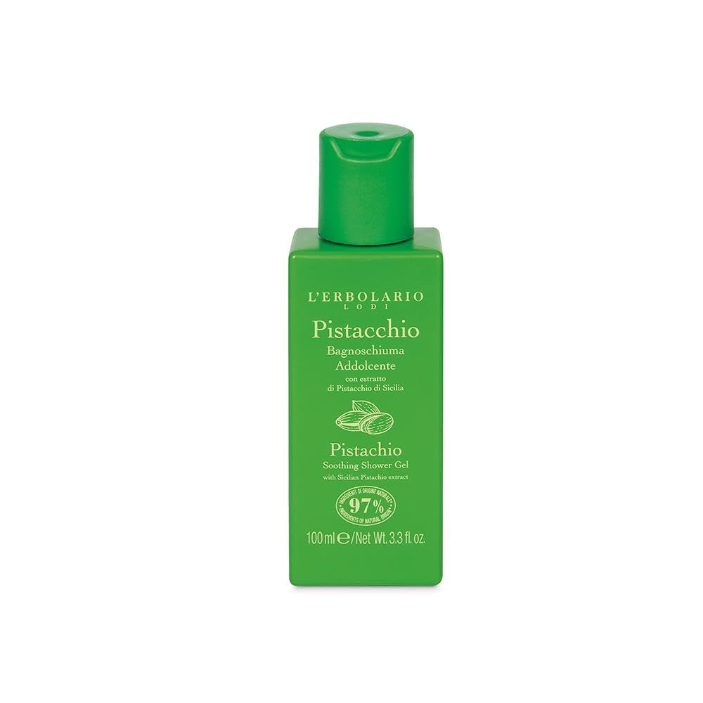 L'Erbolario - Softening Body Wash - Pistachio - 100 ml, 100 ml (Pack of 1)