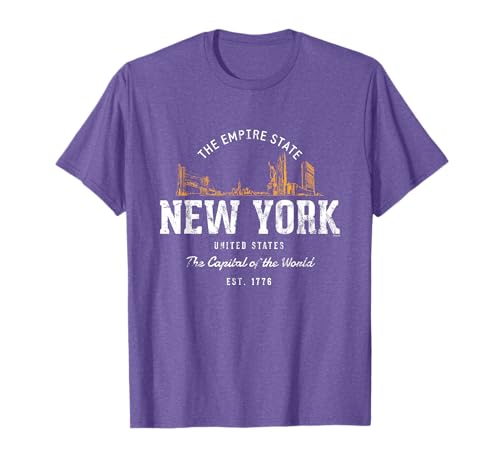 Retro Estados Unidos Nueva York Vintage Camiseta
