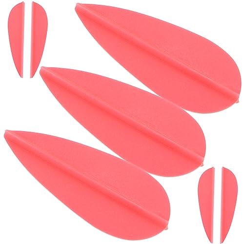 SUPVOX Practical Fletchings 20 Pieces Small Arrow Fletchings for Strings Comfortable to Hold Design