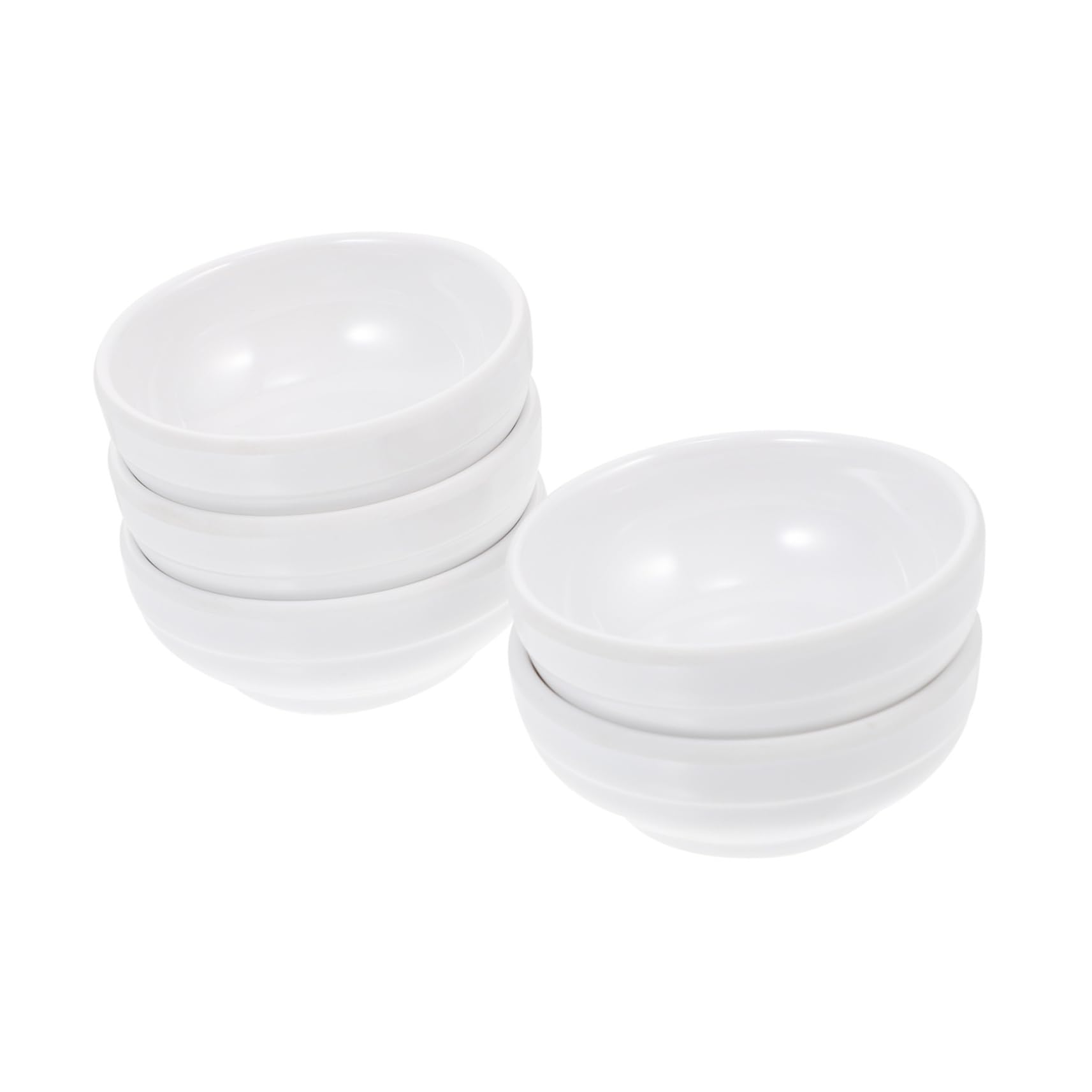 Alipis Serving Bowls Large 5pcs Plate Mixing Trays Versatile Storage Seasoning Dish Non-Slip Smooth Surface