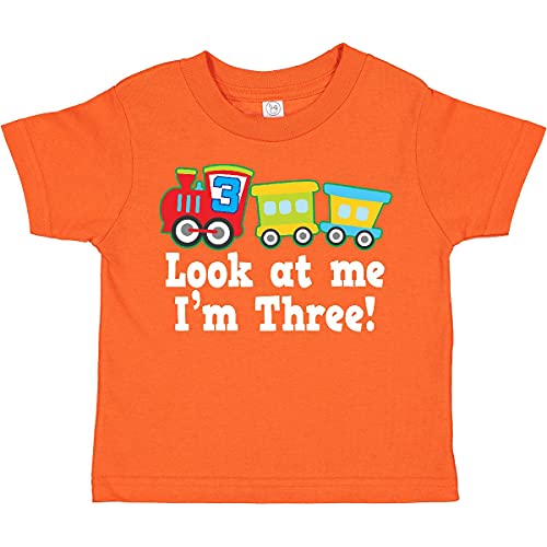 inktastic 3rd Birthday Train Outfit Toddler T-Shirt