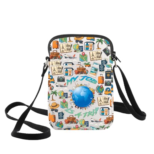 Sac à bandoulière steward merchandising pour escales et voyages