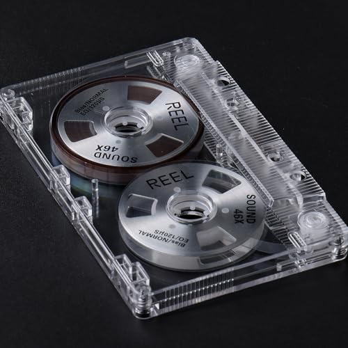 DIKAVS Metal Reel to Reel Cassette 46 Min Blank Audio Tpye I Recording Cassette Tape - Thumbnail 3