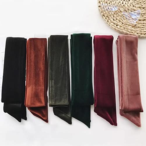 Women Soft Velvet Tie Waist Belt for Dress Robe Belt Replacement4
