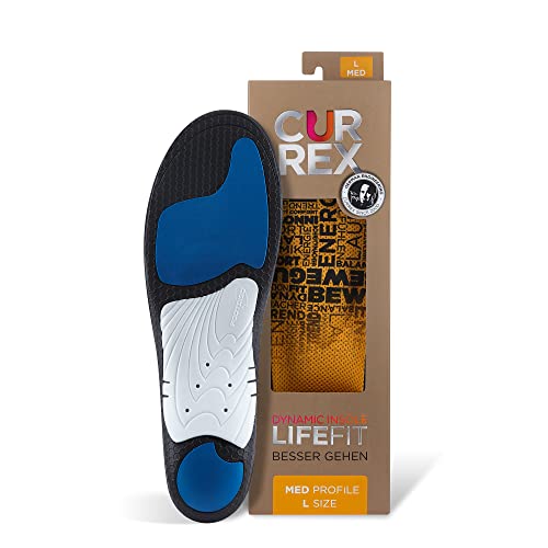 CURREX LifeFit Solette per scarpe casual – Più comfort e ammortizzazione per le tue scarpe