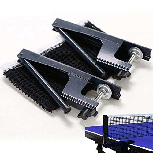 Filet de tennis de table avec pince à ressort pour un montage stable