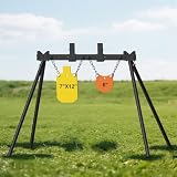 POSTYBAY 3/8" Thick AR500 Steel Target for Shooting Target S...
