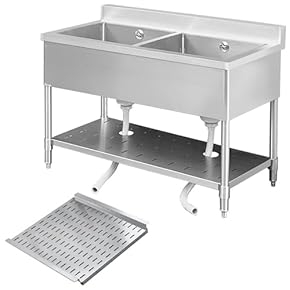 2槽シンク 800x600x785(+150) 二槽シンク | 業務用冷蔵庫・厨房機器