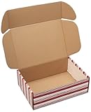 Polar Tech 742GBD/RD Deluxe Tab Locking Gift Box, 16