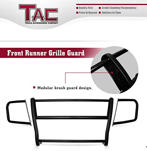 Tac Grill Guard Fit 2014-2022 Dodge Ram Pro-Master Full Size Van (Exclude 21-22 Models With Optional Adas And Fcws Systems) Black Front Runner Guard Brush Nudge Bar Bumper Guard #TOP5