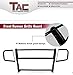 TAC Grill Guard Fit 2014-2022 Dodge Ram Pro-Master Full Size Van (Exclude 21-22 Models with Optional ADAS and FCWS Systems) Black Front Runner Guard Brush Nudge Bar Bumper Guard