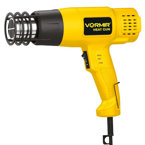 Image of VORMIR VR HG18-55 Hot Air Tool 1800W, 400C-700C Temperature Range, 300-550L /min Air Flow Heat Gun for DIY & Professional Use - 12 Months Warranty
