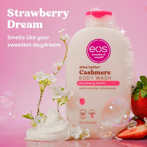 eos Cashmere Body Wash - Moisturizing Strawberry Dreams