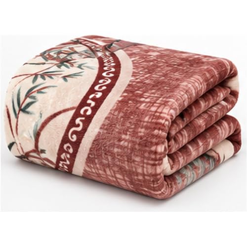 Image of Signature Special Limited Edition Super Soft Double Layered Blanket - 1100 GSM Winter Luxury - Reversible, Ultra Warm & Plush - King & Single Bed (Dusty Rose, Double)